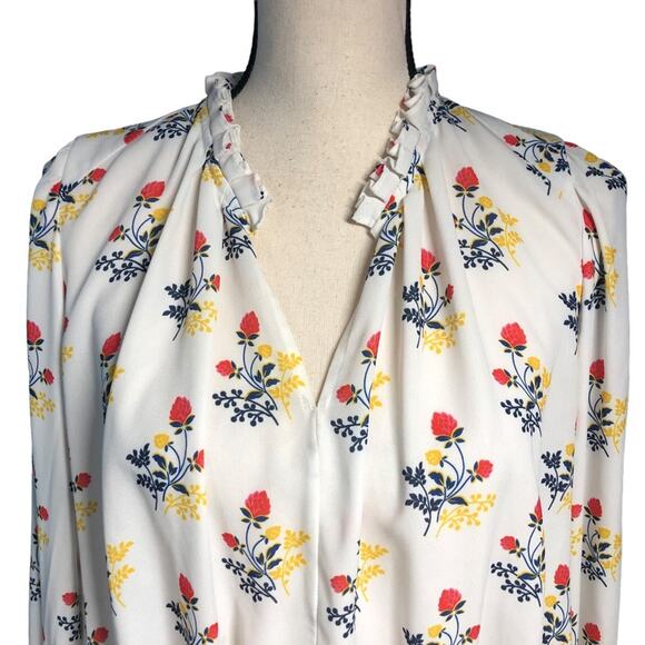 Derek Lam boho floral blouse Eu 40 - Picture 6 of 10